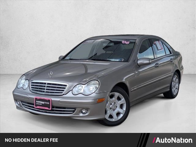 Granite Gray Metal 2006 Mercedes-Benz C-Class C 280 Luxury Sedan Rear-Wheel Drive Automatic