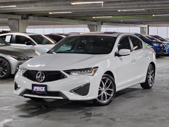 White 2020 Acura ILX FWD with Premium Package Sedan Front-Wheel Drive Automatic