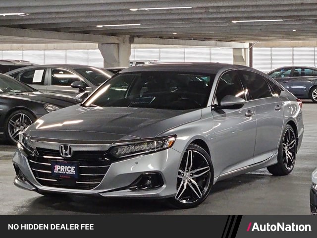 Lunar Silver Metallic 2021 Honda Accord Sedan Front-Wheel Drive Automatic