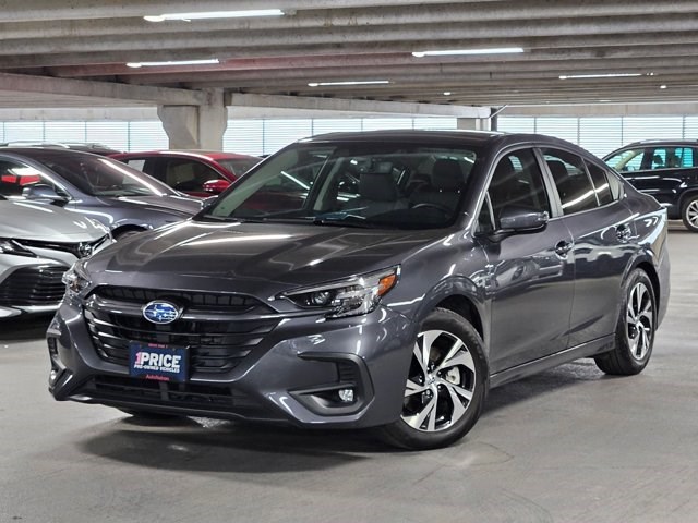 White 2025 Subaru Legacy Premium AWD Sedan All-Wheel Drive Automatic
