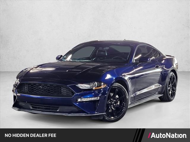Kona Blue Metallic 2020 Ford Mustang Coupe Rear-Wheel Drive Automatic