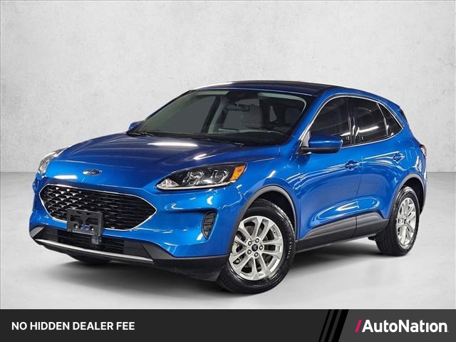 Velocity Blue Metallic 2020 Ford Escape SE FWD SUV / Crossover Front-Wheel Drive 8-Speed Automatic
