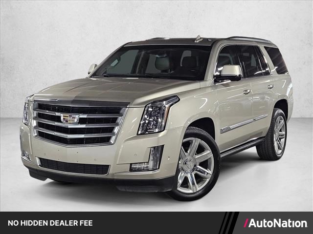 Silver Coast Metallic 2017 Cadillac Escalade SUV / Crossover Four-Wheel Drive 8-Speed Automatic