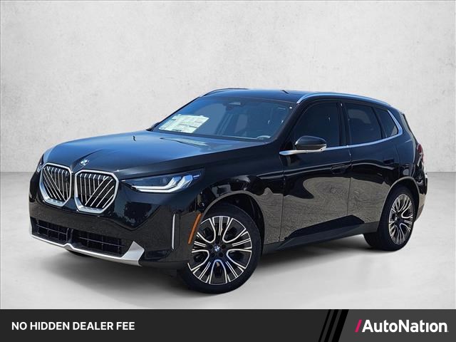 Black Sapphire Metallic 2026 BMW X3 SUV / Crossover All-Wheel Drive Automatic