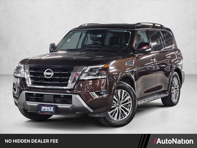 Mocha Almond Pearl 2022 Nissan Armada SL RWD SUV / Crossover 4X2 Automatic