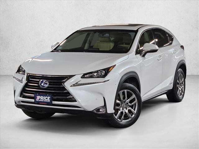 Eminent White 2015 Lexus NX Hybrid 300h FWD SUV / Crossover Front-Wheel Drive Automatic