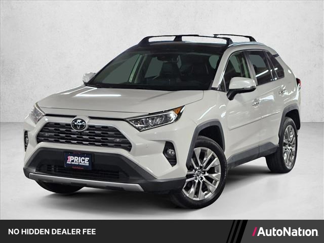 White (Blizzard Pearl) 2019 Toyota RAV4 SUV / Crossover All-Wheel Drive Automatic