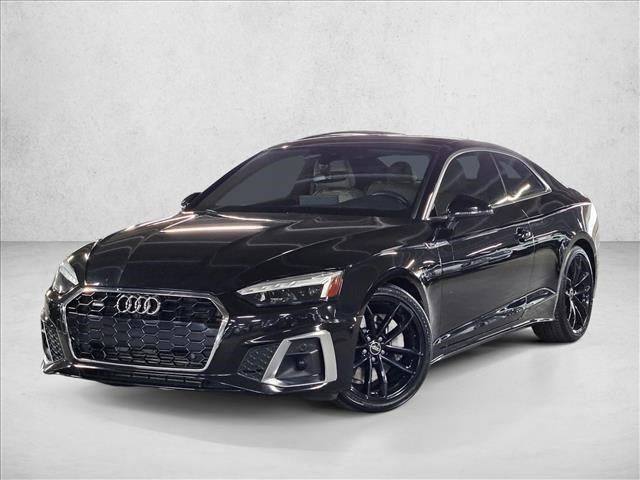 Black 2021 Audi A5 quattro Premium Plus 45 TFSI Coupe AWD Coupe All-Wheel Drive Automatic