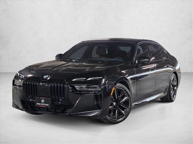 Black Sapphire Metallic 2023 BMW 7 Series 760i xDrive AWD Sedan All-Wheel Drive Automatic