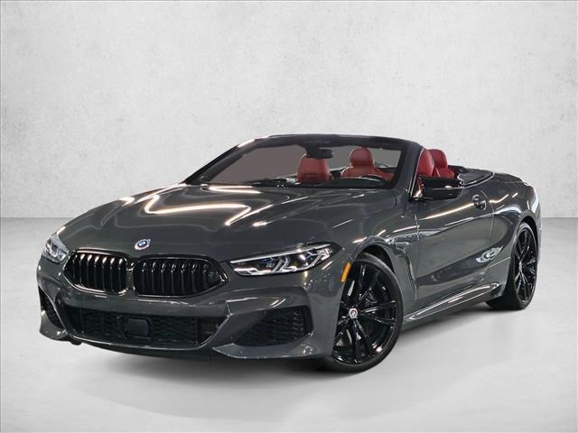 Gray (Individual Dravit Grey Metallic) 2022 BMW 8 Series 840i xDrive Convertible AWD Convertible All-Wheel Drive Automatic