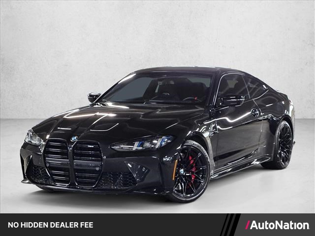 Black Sapphire Metallic 2025 BMW M4 Coupe RWD Coupe Rear-Wheel Drive Automatic