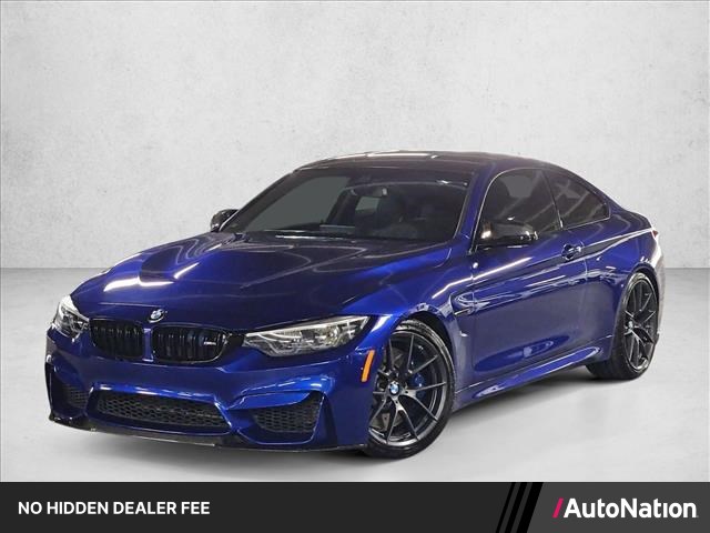 San Marino Blue Metallic 2020 BMW M4 Coupe Rear-Wheel Drive Automatic