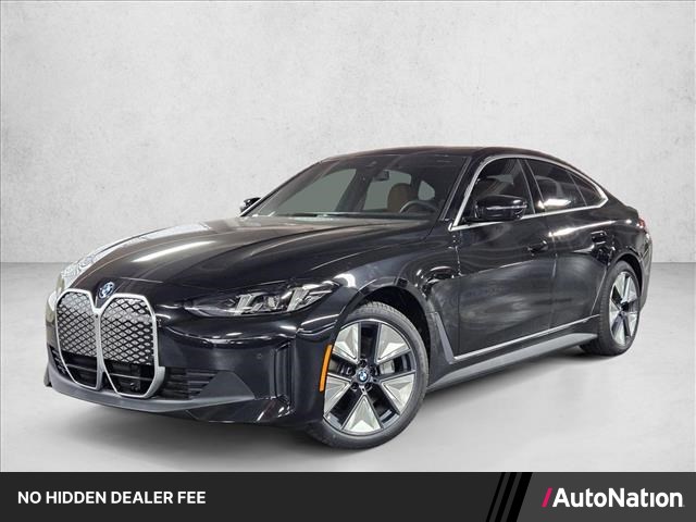 Black Sapphire Met 2025 BMW i4 eDrive40 Gran Coupe RWD Sedan Rear-Wheel Drive Automatic