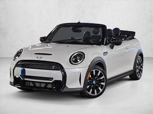 Nanuq White Metallic 2024 MINI Cooper S Convertible FWD Convertible Front-Wheel Drive 7-Speed Automatic