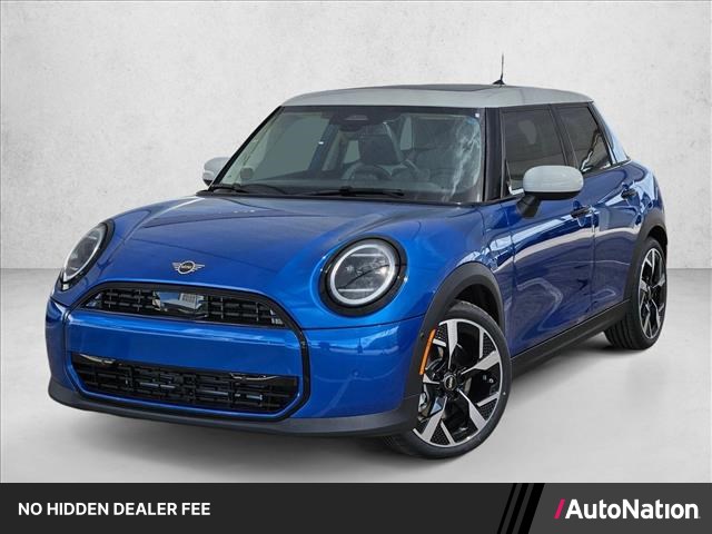 Icy Sunshine Blue Metallic 2026 MINI Cooper Hatchback Front-Wheel Drive Automatic