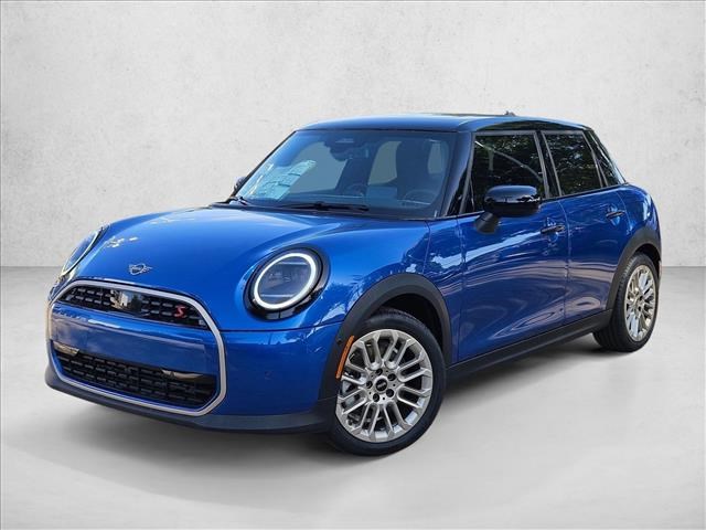 Icy Sunshine Blue Metallic 2025 MINI Cooper S 4-Door Hatchback FWD Hatchback Front-Wheel Drive 7-Speed Automatic