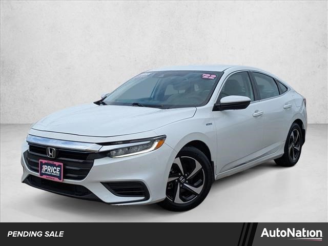 White 2022 Honda Insight EX FWD Sedan Front-Wheel Drive Automatic