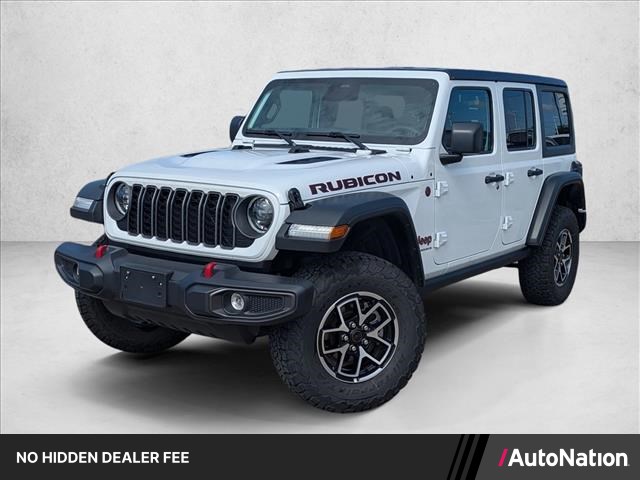 Bright White Clearcoat 2026 Jeep Wrangler SUV / Crossover Four-Wheel Drive 8-Speed Automatic