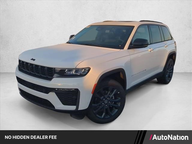 Bright White Clearcoat 2026 Jeep Grand Cherokee SUV / Crossover Four-Wheel Drive 8-Speed Automatic