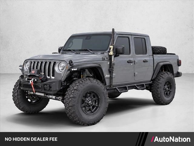 Sting-Gray Clearcoat 2020 Jeep Gladiator Pickup Truck Four-Wheel Drive 8-Speed Automatic