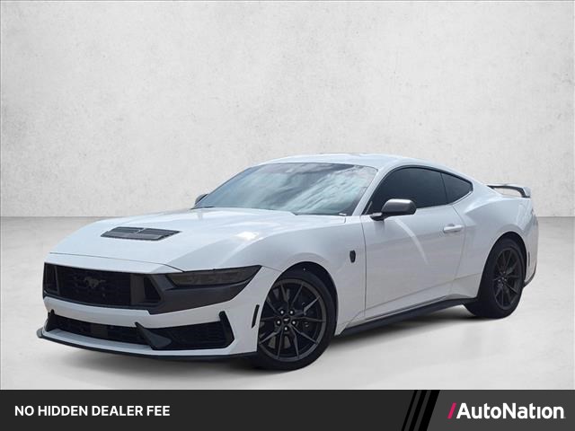 Oxford White 2025 Ford Mustang Coupe Rear-Wheel Drive Automatic
