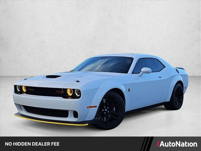 White Knuckle Clearcoat 2023 Dodge Challenger Coupe Rear-Wheel Drive 8-Speed Automatic