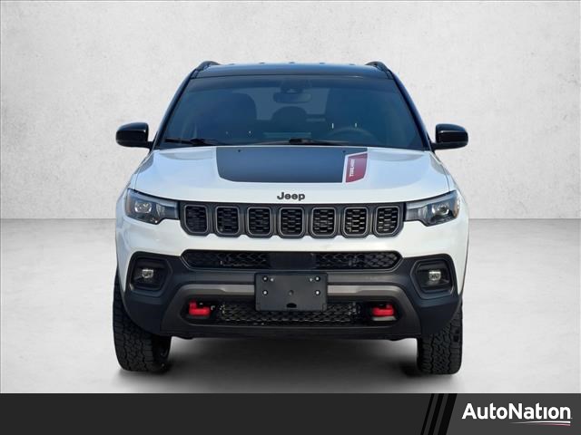 Bright White Clearcoat 2025 Jeep Compass Trailhawk 4WD SUV / Crossover Four-Wheel Drive 8-Speed Automatic
