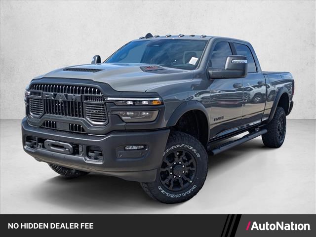 Ceramic Gray Clearcoat 2026 RAM 2500 Power Wagon Crew Cab 4WD Pickup Truck Four-Wheel Drive 8-Speed Automatic