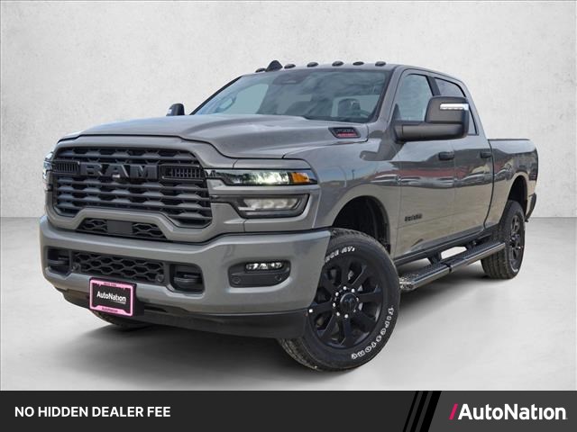 Ceramic Gray Clearcoat 2026 RAM 2500 Lone Star Crew Cab 4WD Pickup Truck Four-Wheel Drive 8-Speed Automatic