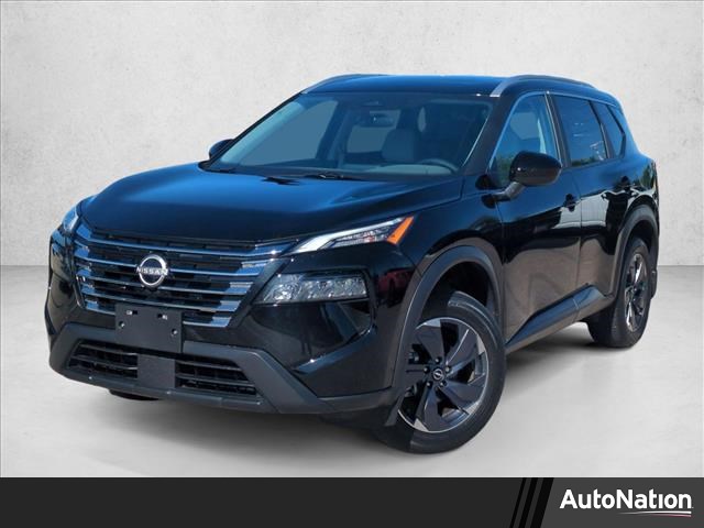 Super Black 2025 Nissan Rogue SV FWD SUV / Crossover Front-Wheel Drive Automatic