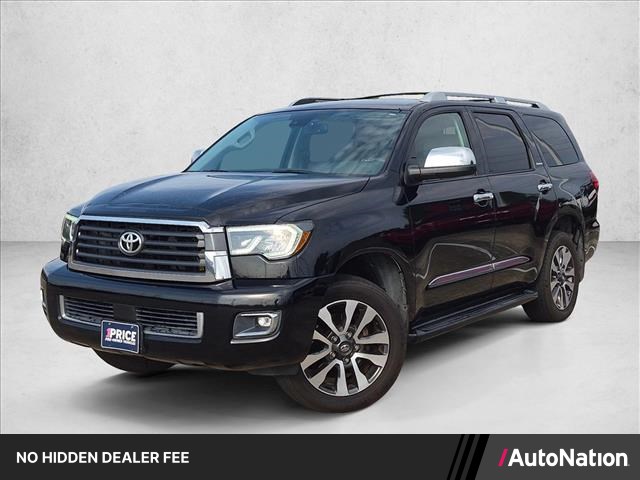 Midnight Black Metallic 2019 Toyota Sequoia SUV / Crossover 4X2 Automatic