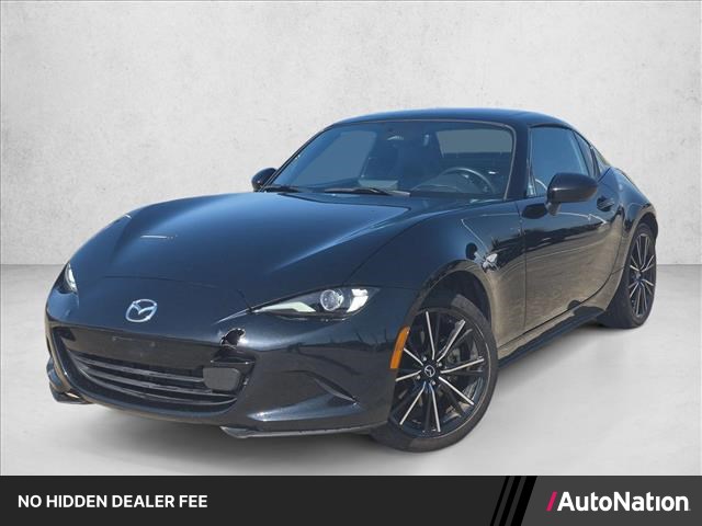 Jet Black Mica 2025 Mazda MX-5 Miata Convertible Rear-Wheel Drive Automatic