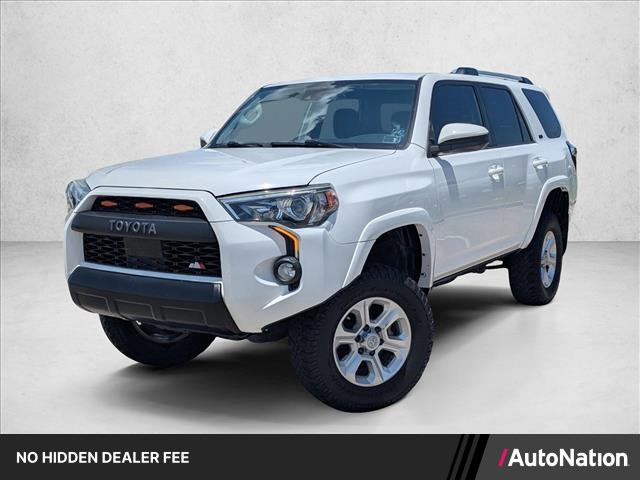 Super White 2020 Toyota 4Runner SUV / Crossover Four-Wheel Drive Automatic