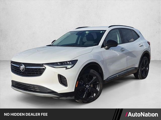 White Frost Tricoat 2023 Buick Envision SUV / Crossover Front-Wheel Drive 9-Speed Automatic