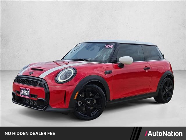 Red 2024 MINI Cooper Hatchback Front-Wheel Drive Automatic