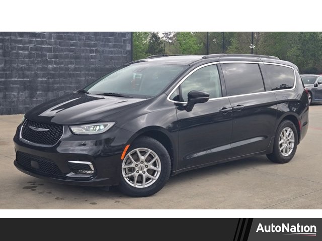 Brilliant Black Crystal Pearlcoat 2022 Chrysler Pacifica Touring L FWD Minivan Front-Wheel Drive 9-Speed Automatic