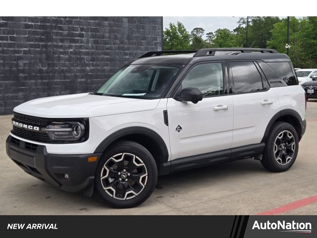 Oxford White 2025 Ford Bronco Sport Outer Banks AWD SUV / Crossover All-Wheel Drive 8-Speed Automatic