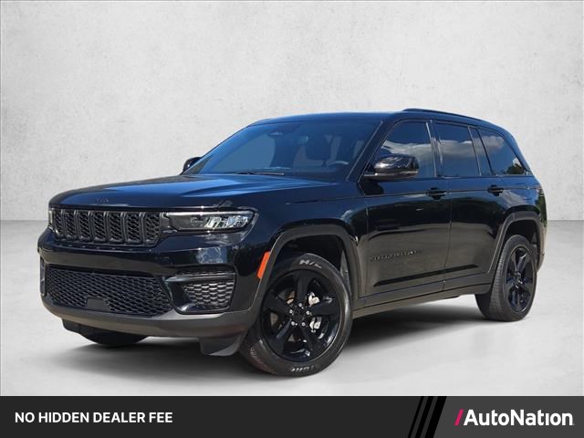 Diamond Black Crystal Pearlcoat 2023 Jeep Grand Cherokee SUV / Crossover Four-Wheel Drive 8-Speed Automatic
