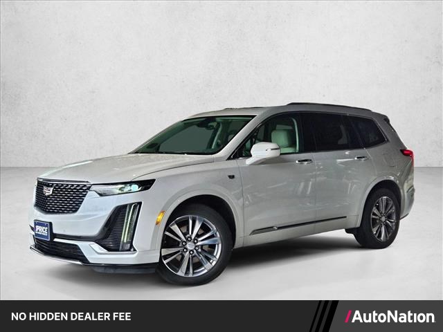 Crystal White Tricoat 2021 Cadillac XT6 Premium Luxury FWD SUV / Crossover Front-Wheel Drive 9-Speed Automatic