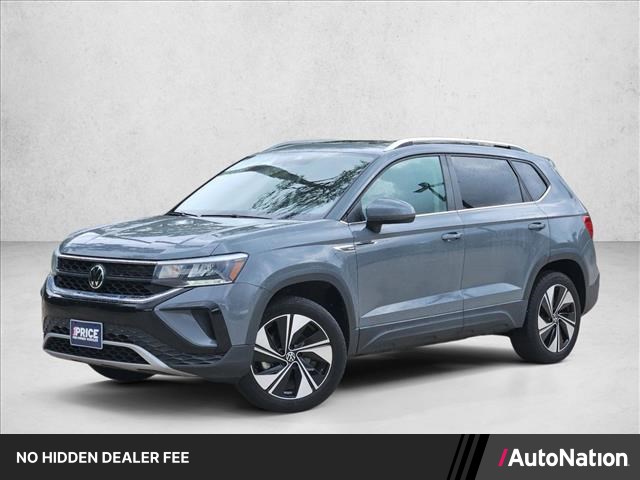 Gray 2023 Volkswagen Taos SUV / Crossover All-Wheel Drive Automatic