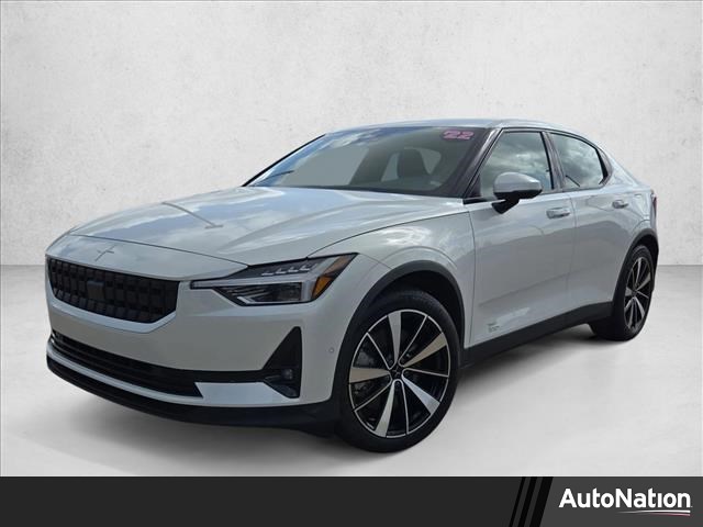 White (Snow) 2022 Polestar 2 Long Range Single Motor Fastback FWD Sedan Front-Wheel Drive Automatic