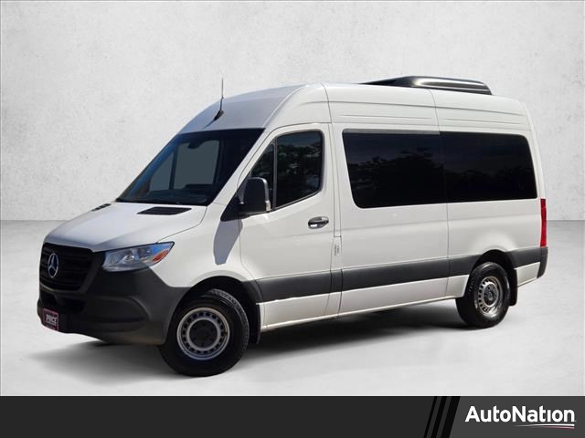 Arctic White 2024 Mercedes-Benz Sprinter 2500 144 Passenger Van RWD Van Rear-Wheel Drive Automatic