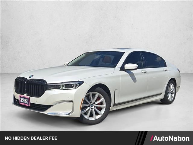 Mineral White Metallic 2022 BMW 7 Series Sedan All-Wheel Drive 8-Speed Automatic