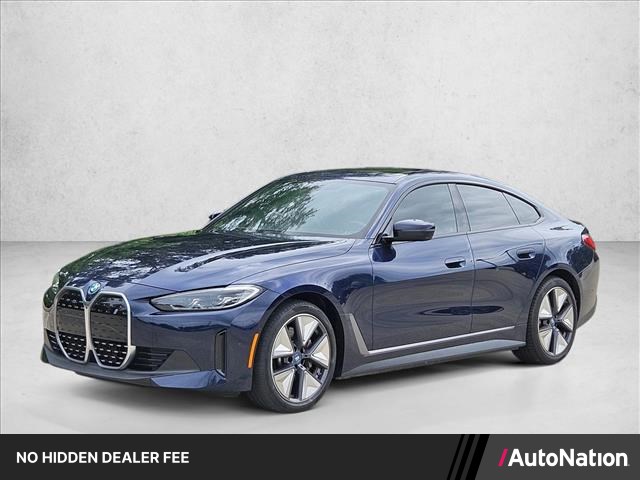 Tanzanite Blue Ii Metallic 2023 BMW i4 Sedan Rear-Wheel Drive Automatic