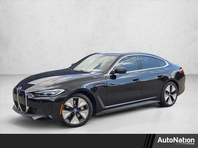 Black Sapphire Metallic 2024 BMW i4 eDrive35 Gran Coupe FWD Sedan Rear-Wheel Drive Automatic