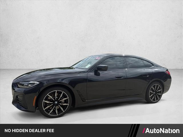 Black Sapphire Metallic 2023 BMW i4 Sedan Rear-Wheel Drive Automatic