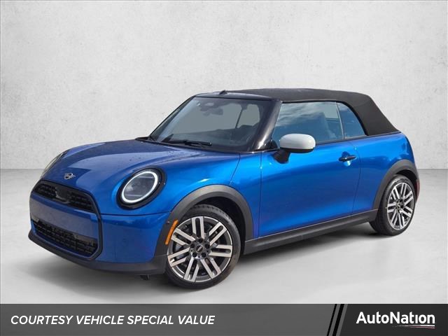 Icy Sunshine Blue Metallic 2026 MINI Cooper C Convertible FWD Convertible Front-Wheel Drive Automatic