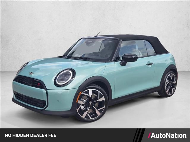 Ocean Wave Green Metallic 2026 MINI Cooper S Convertible FWD Convertible Front-Wheel Drive 7-Speed Automatic