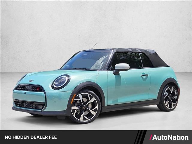 Ocean Wave Green Metallic 2025 MINI Cooper Convertible Front-Wheel Drive Automatic