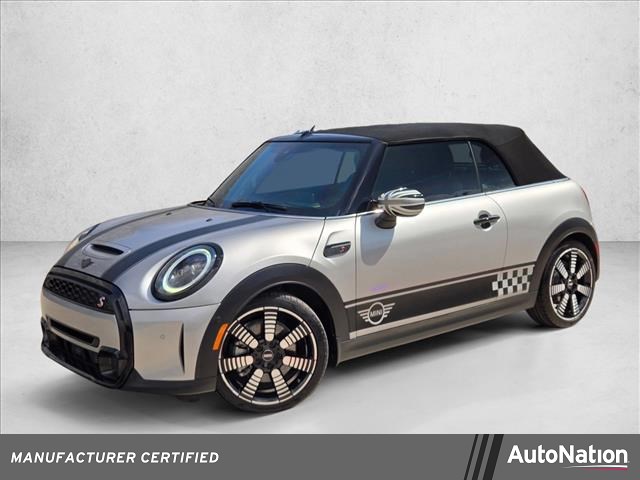 Melting Silver Iii Metallic 2024 MINI Cooper S Convertible FWD Convertible Front-Wheel Drive 7-Speed Automatic